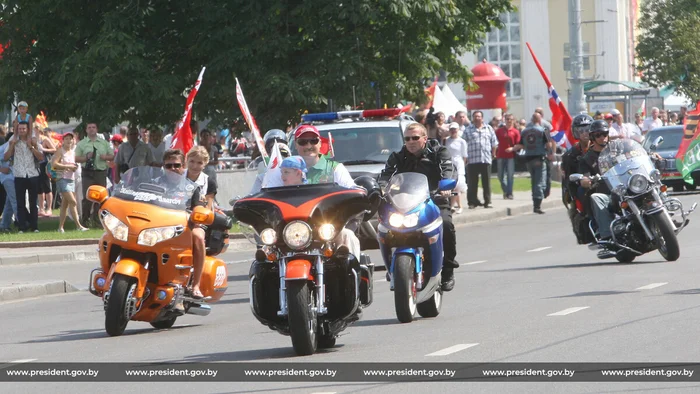 International bike festival Minsk-2009 - 15 years ago, Republic of Belarus, Motorcyclists, Alexander Lukashenko, Longpost, Politics