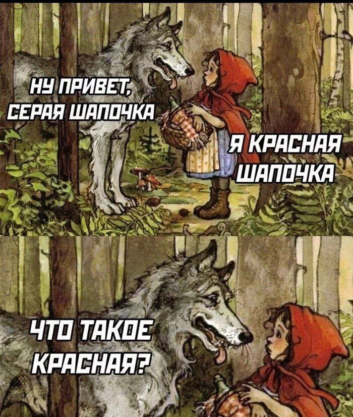 Ответы на «Оборотни, менструации и обряд жертвоприношения - все что вы не знали о Красной Шапочке»