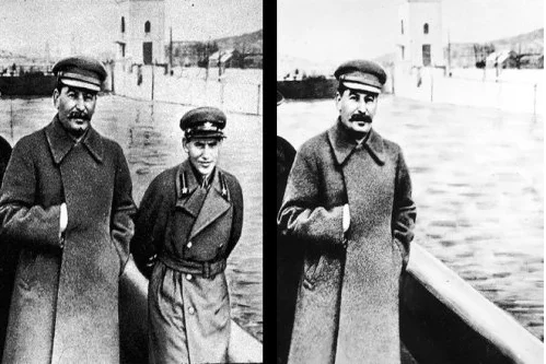 Photoshop in 1937 - История России, Stalin, Politics, Hedgehogs, Stalinist repression, Photoshop