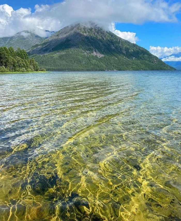 Lake Frolikha in Buryatia - Lake, Buryatia, The photo, Nature, The nature of Russia, beauty