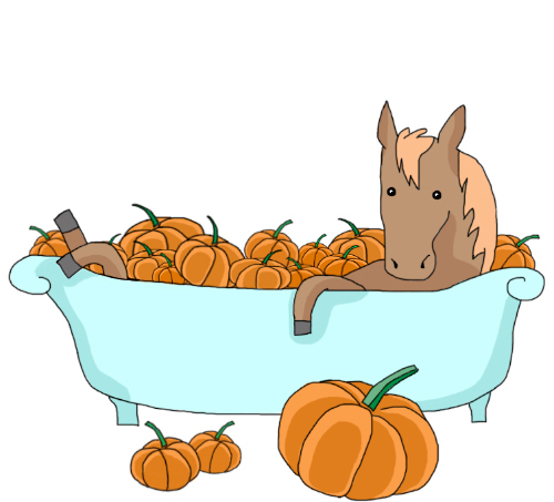 Reply to the post “Summary on giant pumpkins as of 08/10/2024” - My, Pumpkin, Drawing, Memes, Reply to post, Horse in the bath with cucumbers