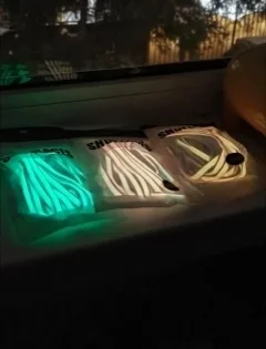 Laces that glow in the dark - Laces, Shoes, Accessories, AliExpress, Products, Chinese goods, Glowing