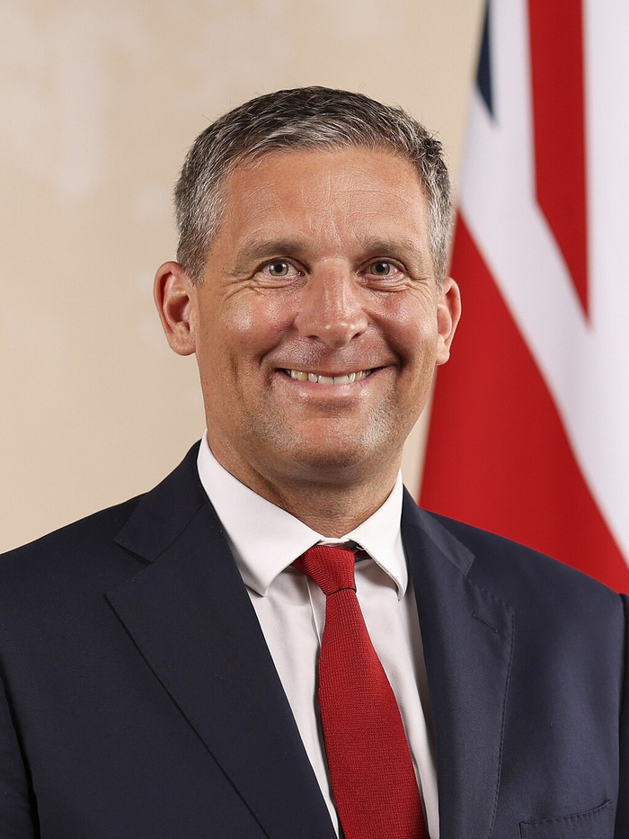 Джон Тимпсон после назначения на должность министра, официальное фото в Палате Лордов, 2024 год