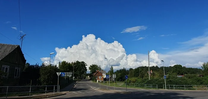 The clouds in my city can be very beautiful - My, Nature, The photo, Clouds