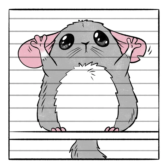 Manual - My, Art, Comics, Author's comic, Chinchilla, Pets, Milota, Manipulation, Rodents, Longpost