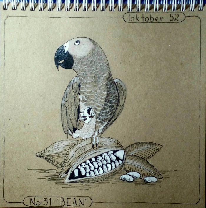 Inktober 52. Week 31 "BEAN"