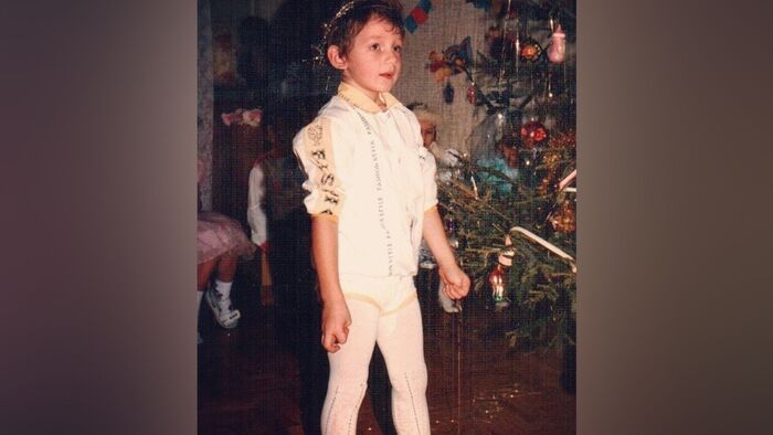 Стас Васильев в детстве