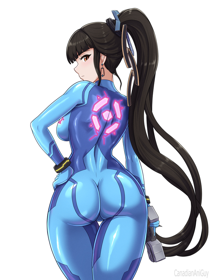 Zero Suit Eve Eve (Stellar Blade), Pixiv, , Anime Art, Stellar Blade, Metroid, Samus Aran, , 