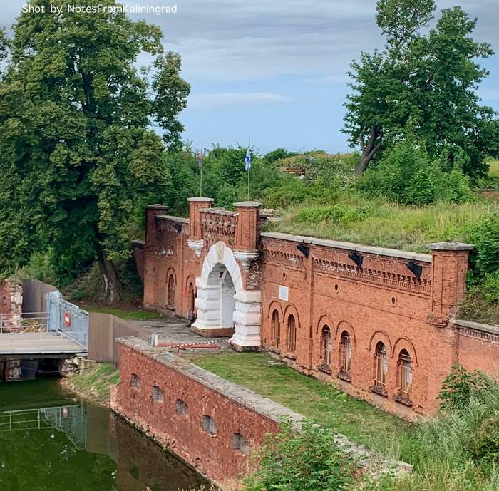 Entrance to the Pillau citadel Festung Pillau - My, Baltiysk, Fortress, Kaliningrad, Kaliningrad region, City walk, Street photography, The photo, Architecture, Longpost