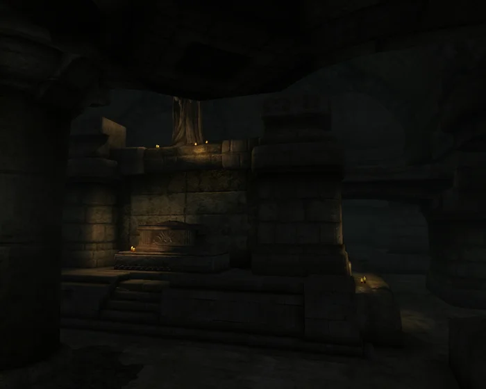 Underpall Keep, central part - My, Bethesda, The elder scrolls, The Elder Scrolls IV: Oblivion, Tamriel, Cyrodile, RPG, Fort, Nostalgia, Screenshot, Longpost