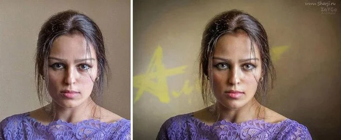 Photos before and after Photoshop processing - The photo, Photoshop master, Photoshop, Retouch, Photo processing, Beginning photographer, Collage, Photographer, Photomanipulation, Portrait by photo, Longpost