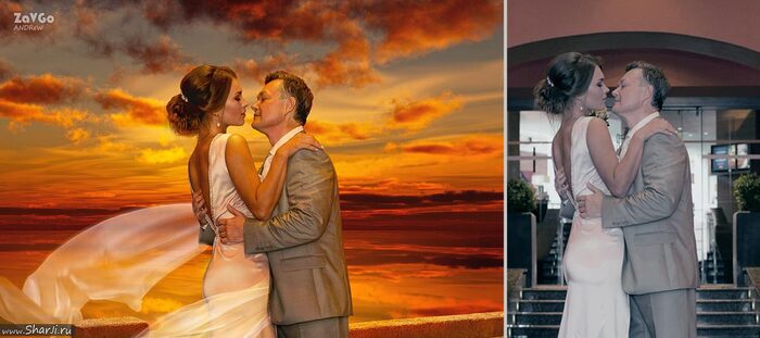 Свадебный Фотошоп