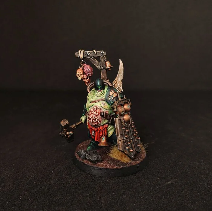 Greenskins, but not orcs - My, Painting miniatures, Maggotkin of Nurgle, Warhammer: age of sigmar, Warhammer, Longpost