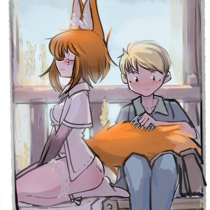  , , , , , , Anime Art, Animal Ears, 
