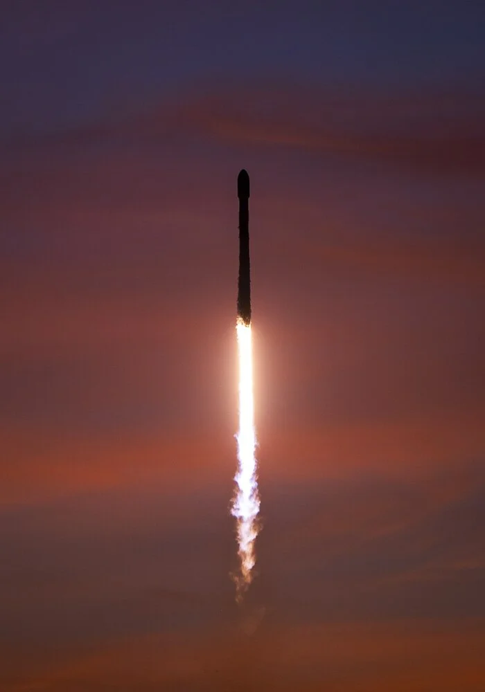 Some photos and video of today's Falcon 9 launch in Florida - Informative, Technologies, Space, Rocket launch, Falcon 9, Cosmonautics, Spacex, Video, Telegram (link), Longpost