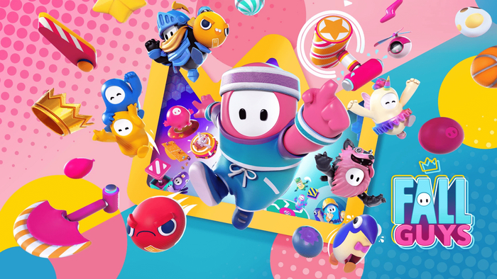 Официальный арт Fall Guys Mobile.