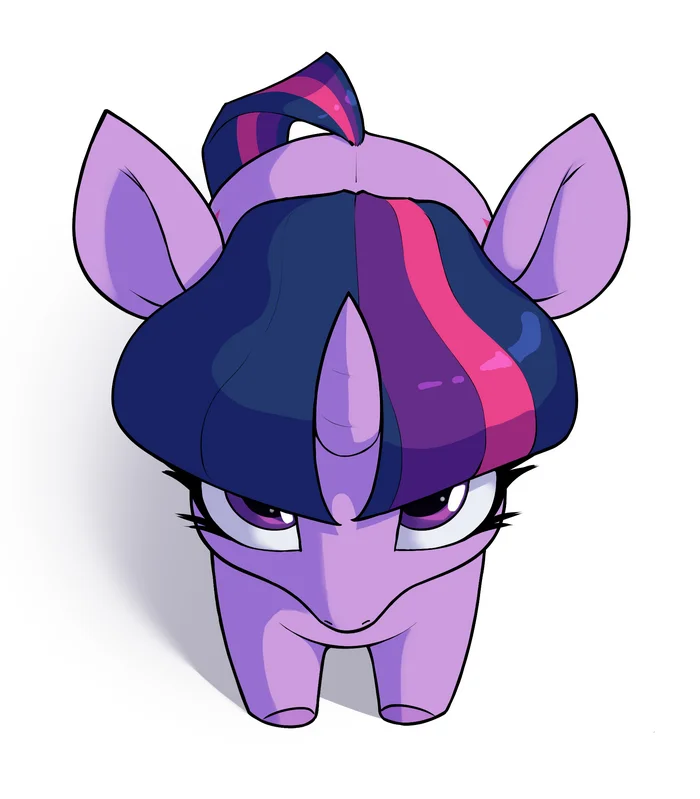 Silly top view - My little pony, Twilight sparkle, Aquaticvibes