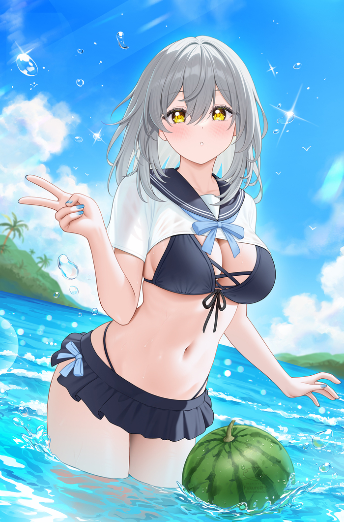 Stelle Anime Art, , Honkai: Star Rail, Stelle (Honkai: Star Rail), , , , Fukuro, 
