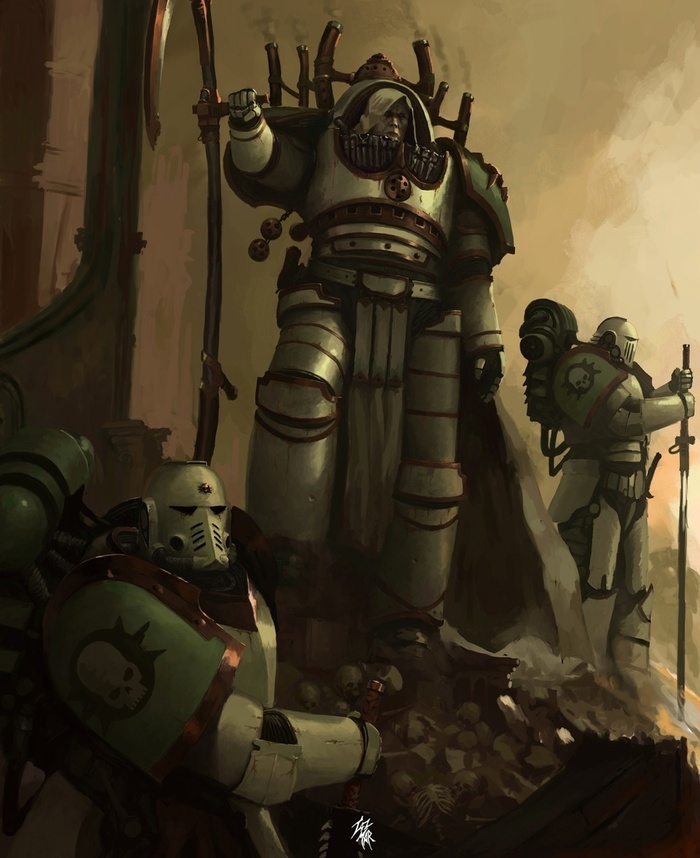    Warhammer, Adeptus Astartes, Warhammer 40k, Death Guard, Mortarion, 