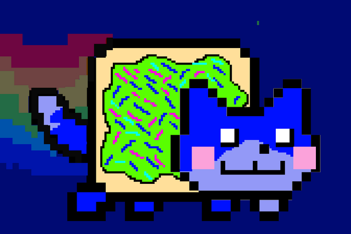Jevin the nyan cat