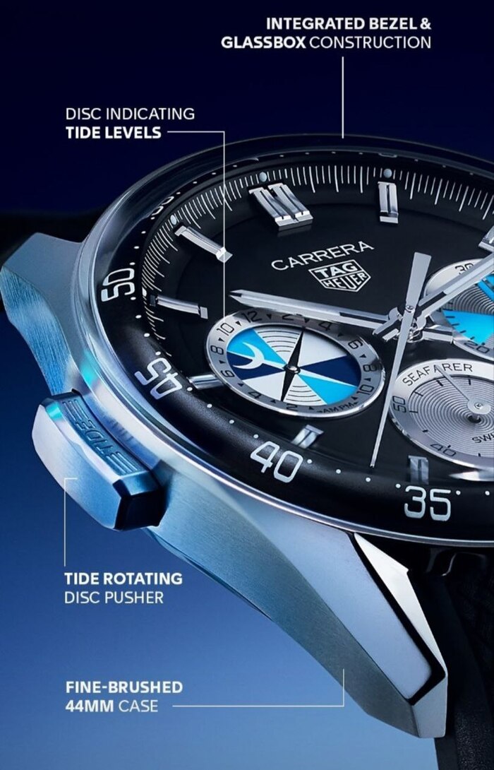 Tag Heuer Carrera Chronograph Seafarer x Hodinkee c  