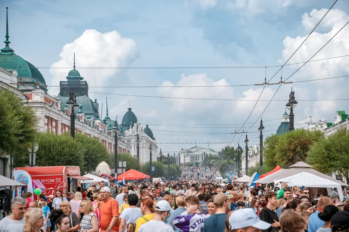 День города в Омске - 2024 - Моё, Туризм, Город, Омск, Фотография, День города, Ярмарка, Рукоделие, Флора, Ярмарка мастеров, Города России, Длиннопост