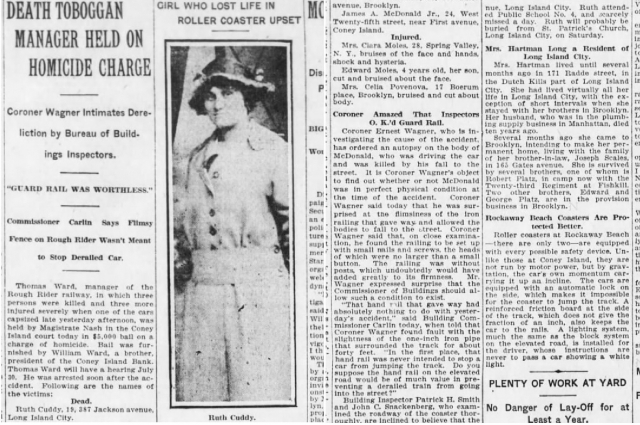 ���������� ������ �The Brooklyn Daily Eagle� � �������� ����������� � 1915 ����.