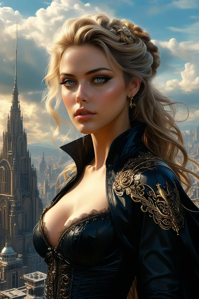 Neural network Stable Diffusion - My, Stable diffusion, Art, Neural network art, Fantasy, Girls, Longpost