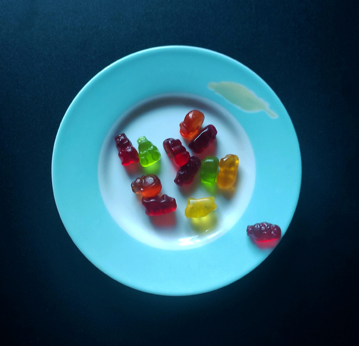 Скопление желейных мишек
