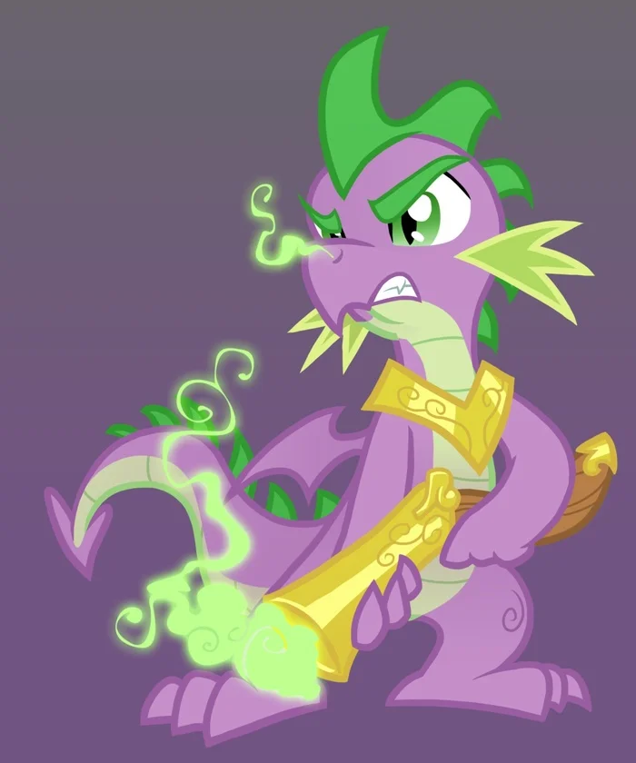 For the dragon - draconian weapons. And the dragon's most formidable weapon is knowledge. - My little pony, Spike, The Dragon, Longpost