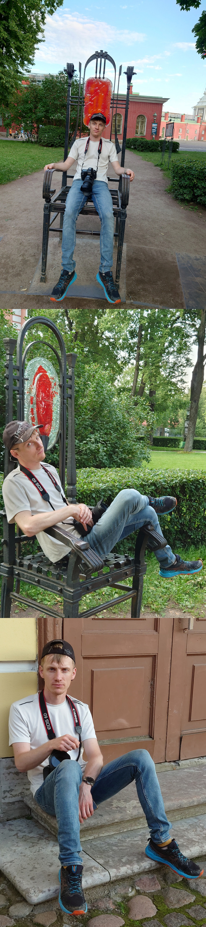 Устал и заманался.