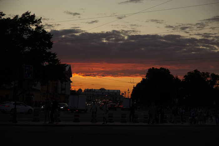 Июль, 22 вечера, но закат