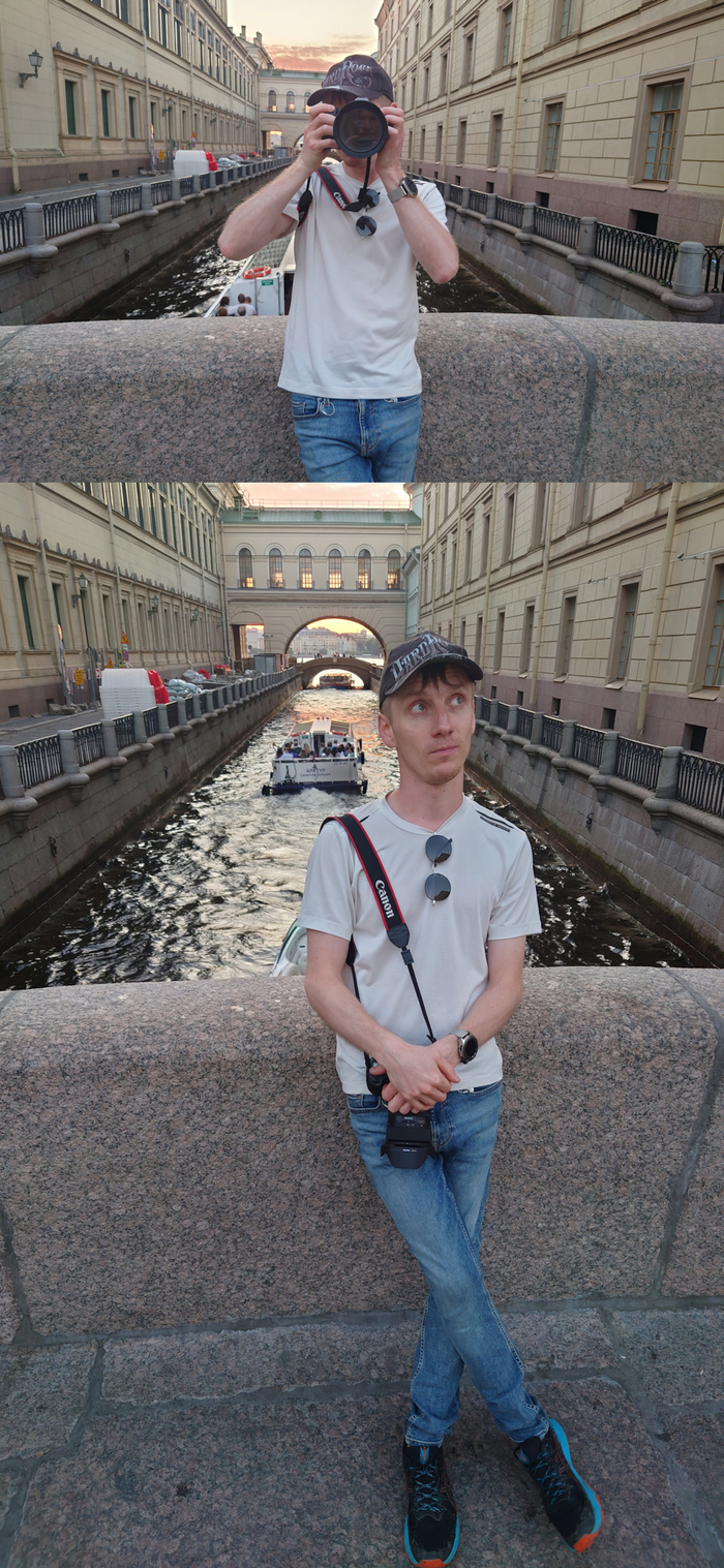 На дворцовую площадь забрели. Там — рейв какой-то у молодёжи. Душевно.