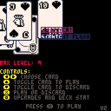Petrarca - (Balatro demake  PICO-8) , Gamedev,  , , Balatro, 