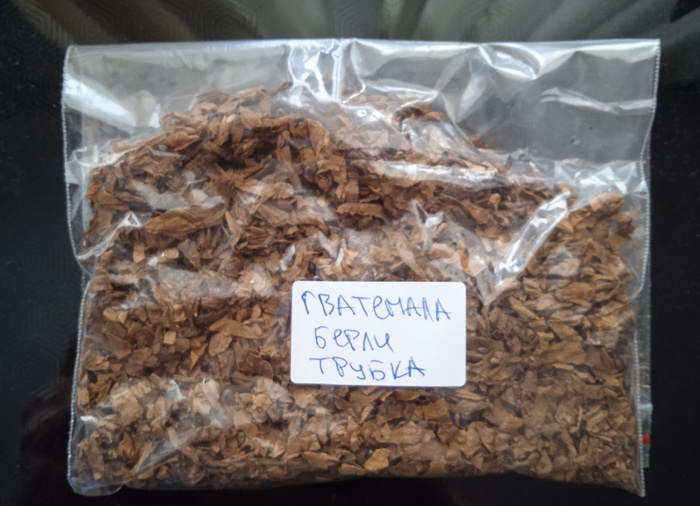 Берли Гватемала в трубочный нарезке