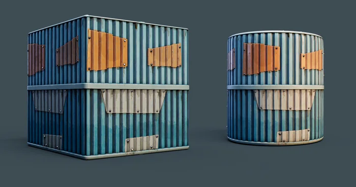 Jun's 3D journey at age 40_2.0 - My, Motivation, Experience, 3D, Textures, Games, 3D modeling, Longpost