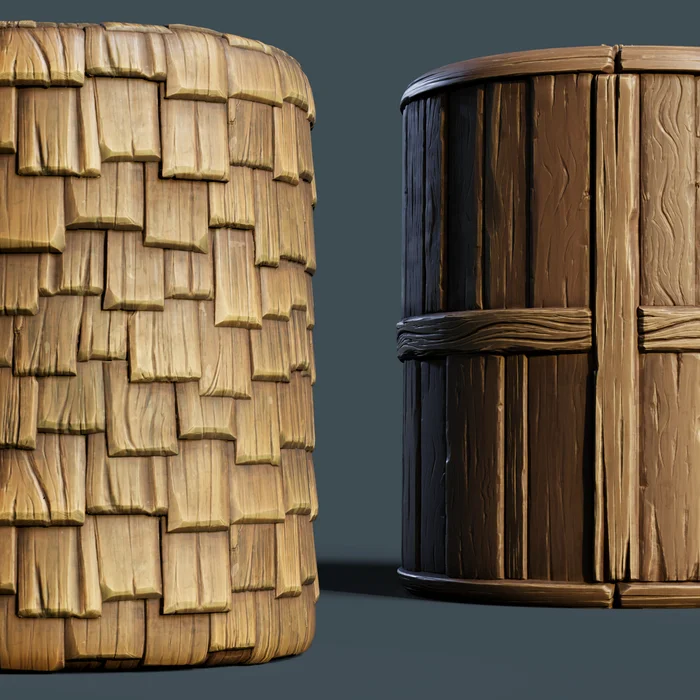Jun's 3D journey at age 40_2.0 - My, Motivation, Experience, 3D, Textures, Games, 3D modeling, Longpost
