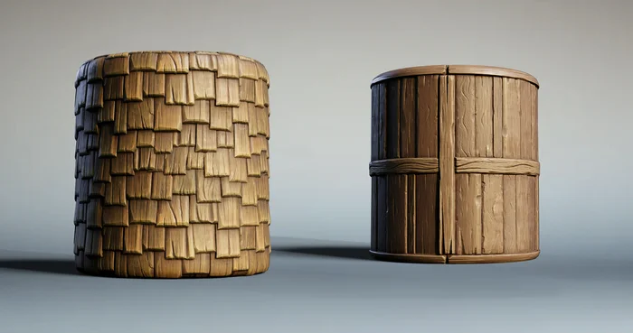 Jun's 3D journey at age 40_2.0 - My, Motivation, Experience, 3D, Textures, Games, 3D modeling, Longpost