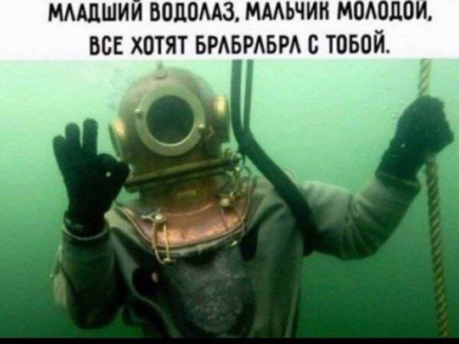 Everyone wants... - From the network, Humor, Memes, Screenshot, Diver, Under the water