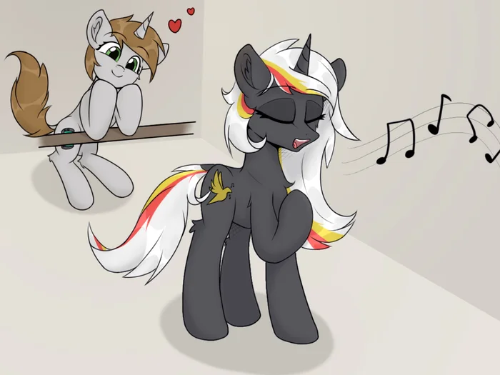 Velvet Medicine - My little pony, Original character, Littlepip, Velvet remedy, Fallout: Equestria