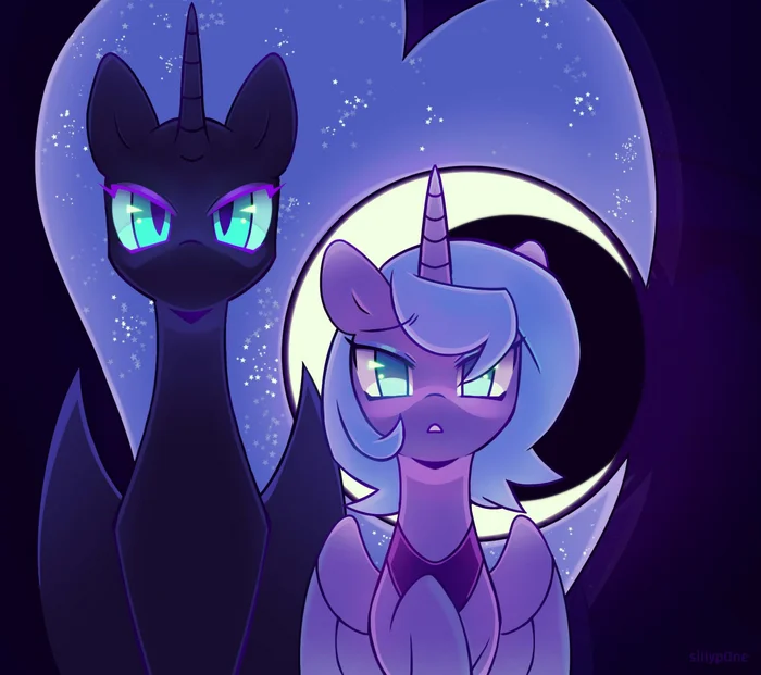 Лунные поне - My Little Pony, Princess Luna, Nightmare Moon