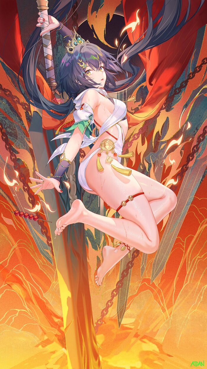    Yunli Anime Art, , Yunli (Honkai: Star Rail), Honkai: Star Rail, Atdan,   
