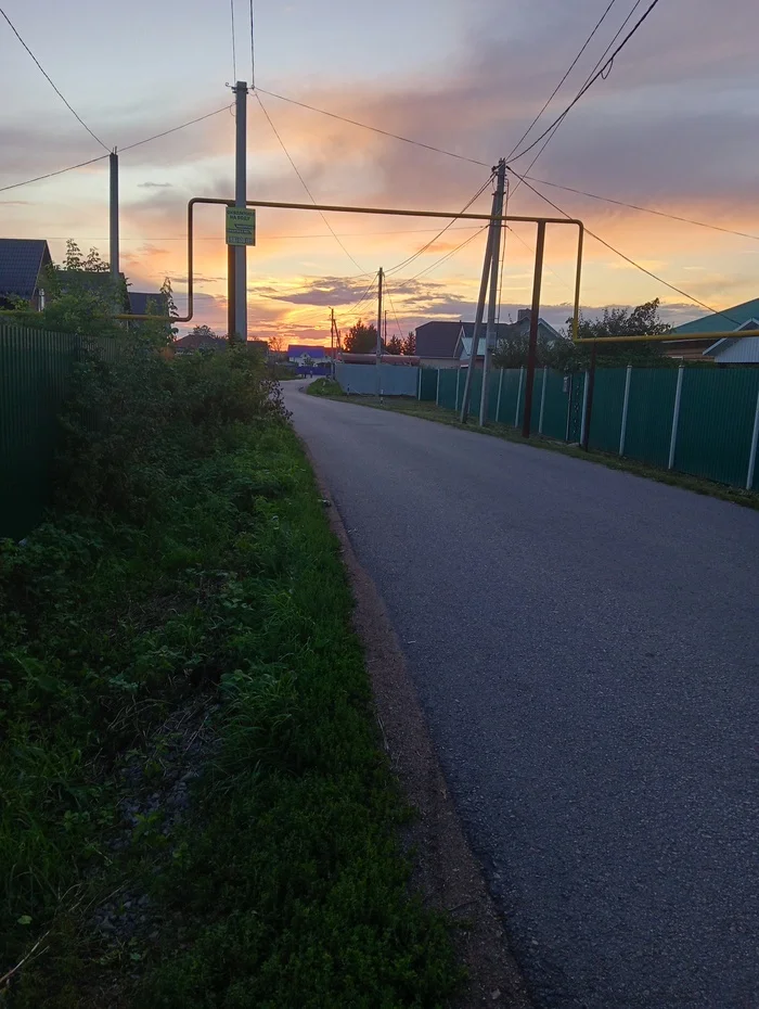 Evening walk - Life stories, Walk, Sunset, The photo, Longpost