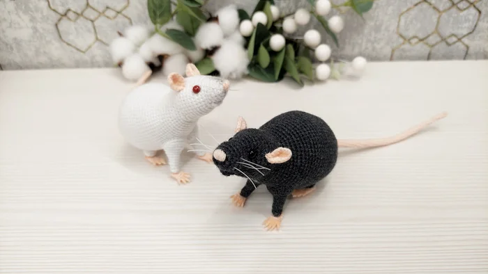 Rat invasion - My, Toys, With your own hands, Needlework without process, Handmade, Presents, Order, Rat, Decorative rats, Craftsmanship, Mouse, Pets, Friday tag is mine, Longpost