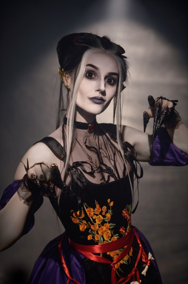 Another super cool cosplay of the Critical Role warlock character named Laudna, from a girl under the nickname her-biness - beauty, Fantasy, Dungeons & dragons, Dnd 5, Critical Role, Tabletop role-playing games, Show, Characters (edit), Cosplay, Longpost