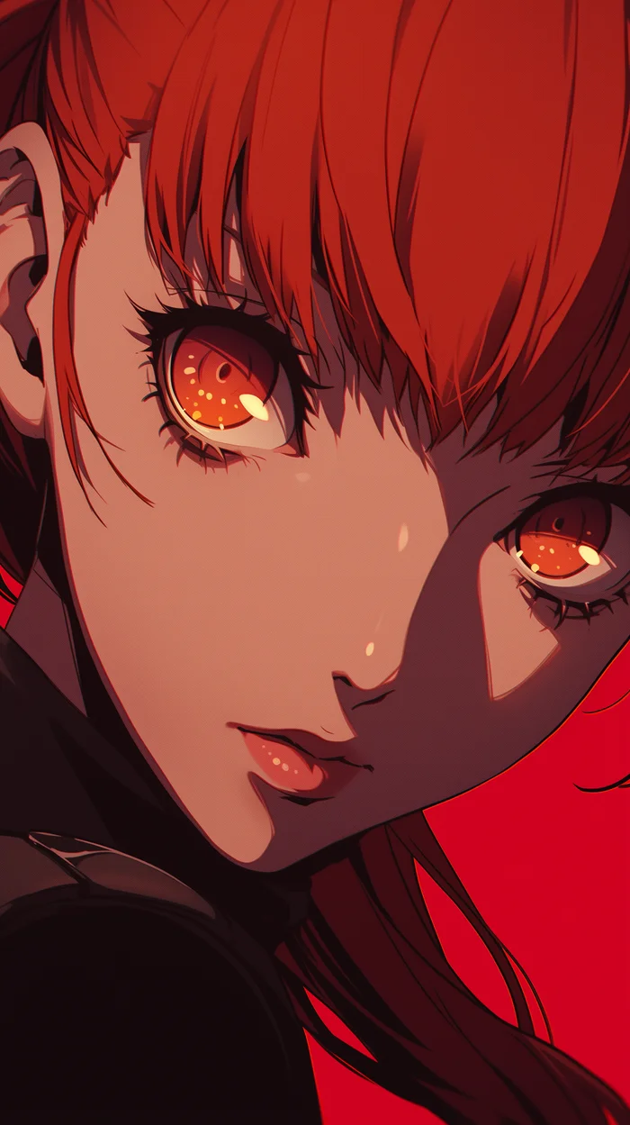 Kasumi - Art, Anime, Anime art, Persona, Persona 5, Games, Game art, Neural network art, Kasumi Yoshizawa, Longpost