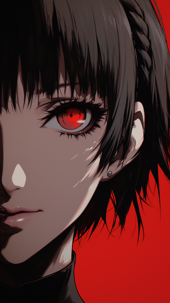    , , Anime Art, Persona, Persona 5, Niijima Makoto, , Game Art,  ,   , 