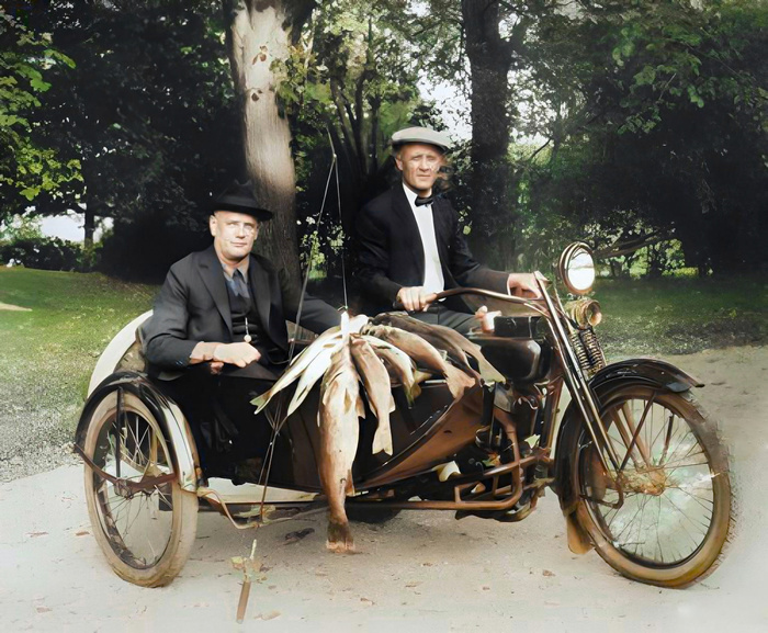 Подборка интересных и необычных фотографий из США. 20 раскрашенных фотографий ХХ века. Часть IV Историческое фото, Старое фото, Фотография, Колоризация, США, 20 век, Длиннопост