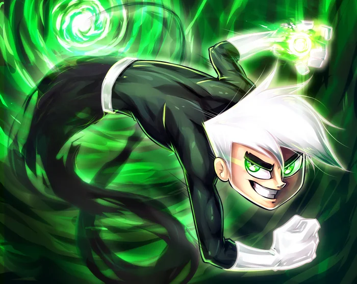 Danny - Ghost - Danny Phantom, Art, Nickelodeon