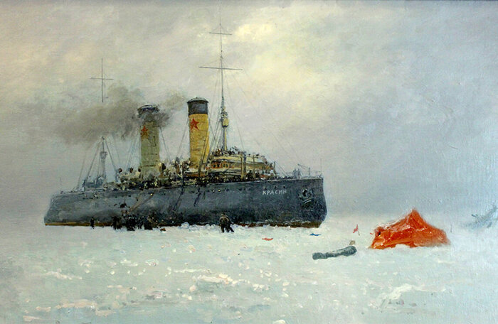 С.В.Пен. Красная палатка. 2008